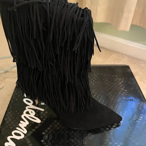 NIB Sam Edelman size 6 1/2 Suede boots - Picture 6 of 6